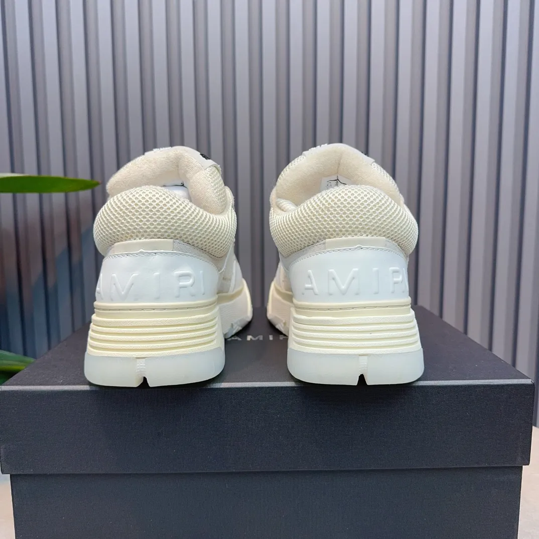 Men's shoes 💰660💰 AMIRI AMIRI trendy brand hot sale 🔥 Available all year round, couples 💑 Official website synchronization Imported fabrics 1⃣️ vs 1⃣️ replica, original factory special original sole, 35-45 (45. non-refundable)